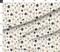 Winter Holiday Festive Classic Foliage Snow Ornaments Custom Printed Fabric by Spoonflower Various Fabrics by the Yard or Fat Quarter